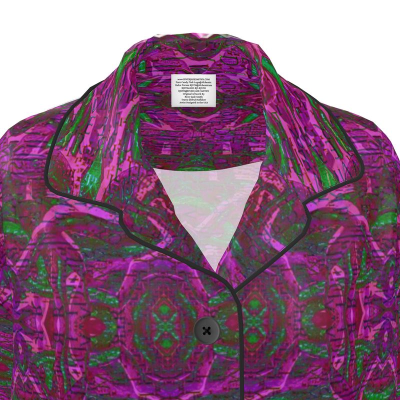 Luxury Pajama Shirt (Her/Muliebris)(Pure Candy Pink Logo@Alchemic) RJSTHs2025 RJS