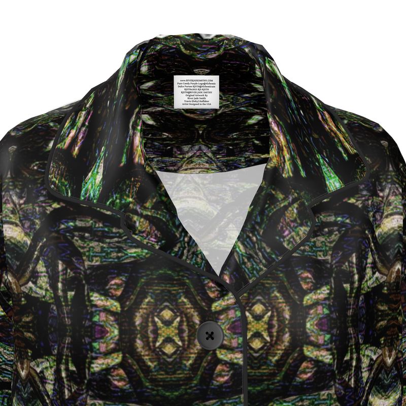 Luxury Pajama Shirt (Her/Muliebris)(Pure Candy Purple Logo@Alchemic) RJSTHs2025 RJS