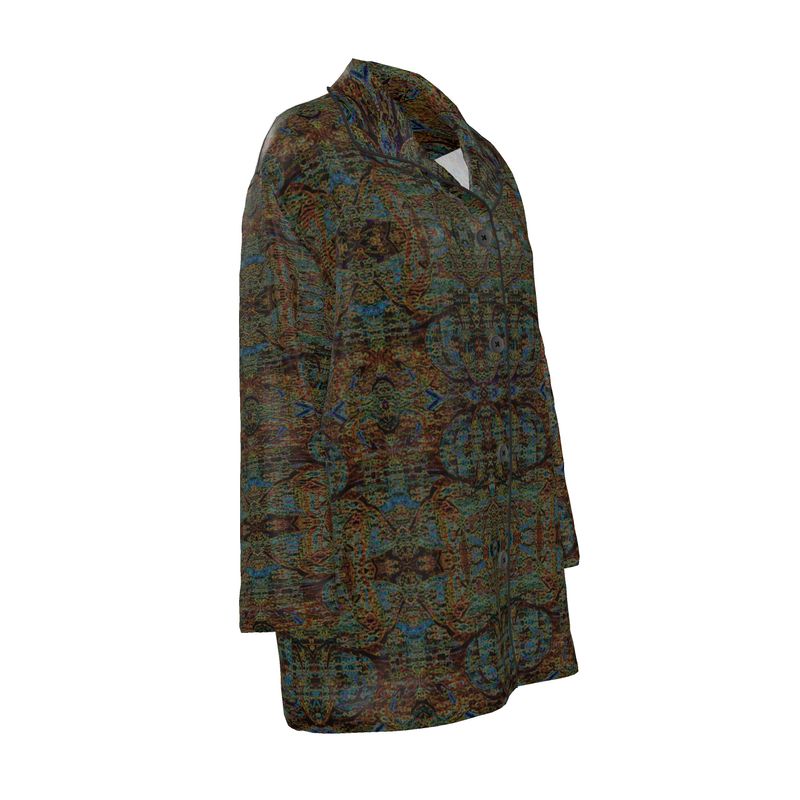 Luxury Pajama Shirt (Her/Muliebris)(Pure Candy Orange Logo@Alchemic) RJSTHs2025 RJS