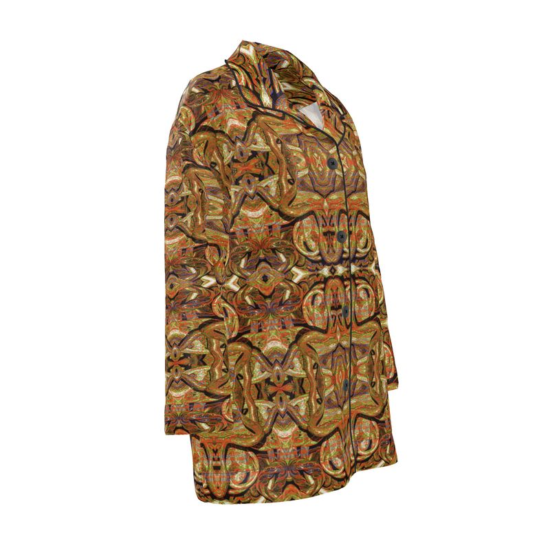 Luxury Pajama Shirt (Her/Muliebris)(Pure Candy Orange Logo@Alchemic) RJSTHs2025 RJS