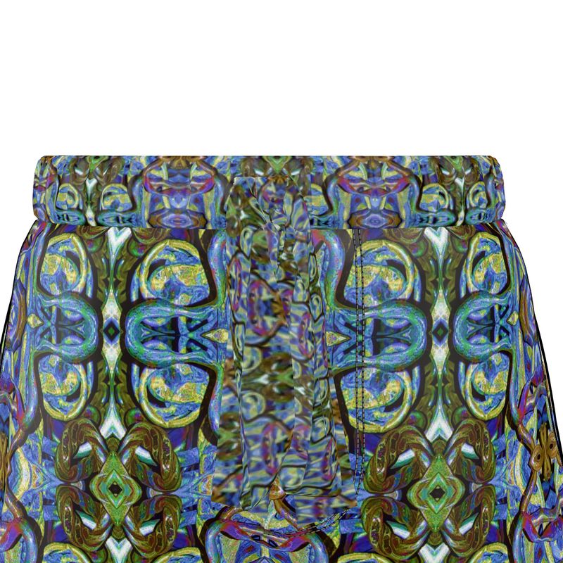 Luxury Pajama Shorts (Her/Muliebris)(Pure Candy Blue Logo@Alchemic) RJSTHs2025 RJS