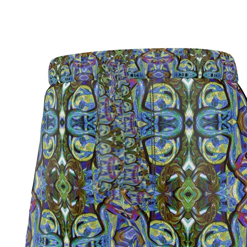 Luxury Pajama Shorts (Her/Muliebris)(Pure Candy Blue Logo@Alchemic) RJSTHs2025 RJS