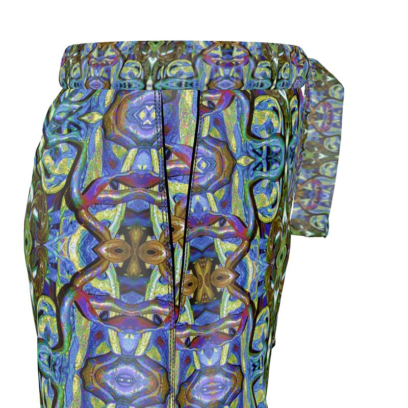 Luxury Pajama Shorts (Her/Muliebris)(Pure Candy Blue Logo@Alchemic) RJSTHs2025 RJS