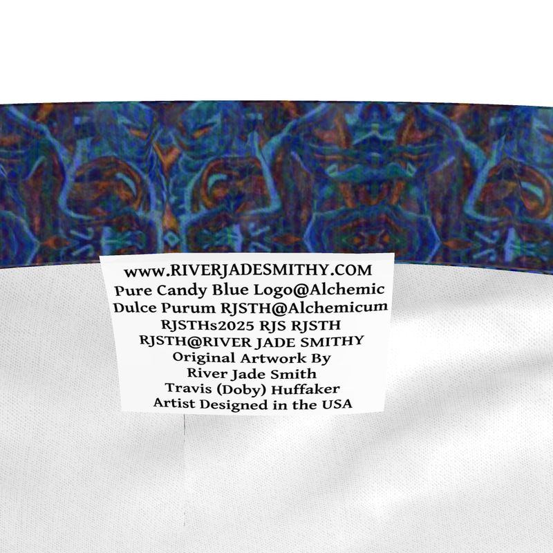 Luxury Pajama Shorts (Her/Muliebris)(Pure Candy Blue Logo@Alchemic) RJSTHs2025 RJS