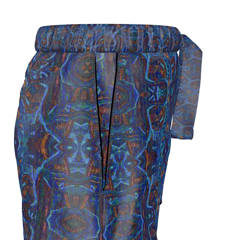 Luxury Pajama Shorts (Her/Muliebris)(Pure Candy Blue Logo@Alchemic) RJSTHs2025 RJS