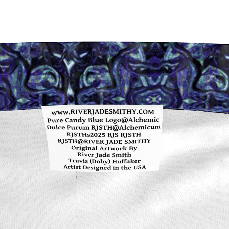 Luxury Pajama Shorts (Her/Muliebris)(Pure Candy Blue Logo@Alchemic) RJSTHs2025 RJS