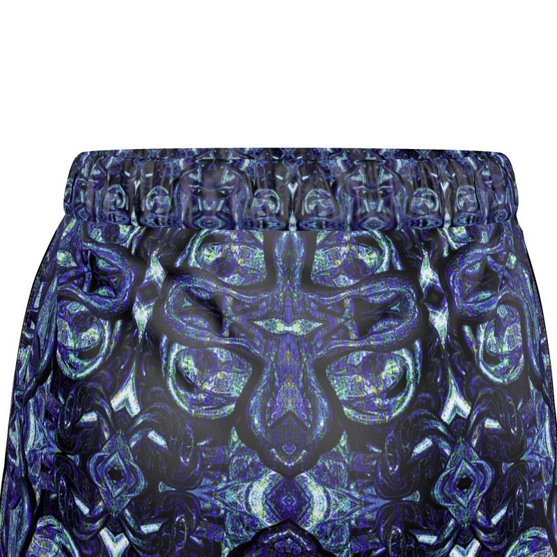 Luxury Pajama Shorts (Her/Muliebris)(Pure Candy Blue Logo@Alchemic) RJSTHs2025 RJS