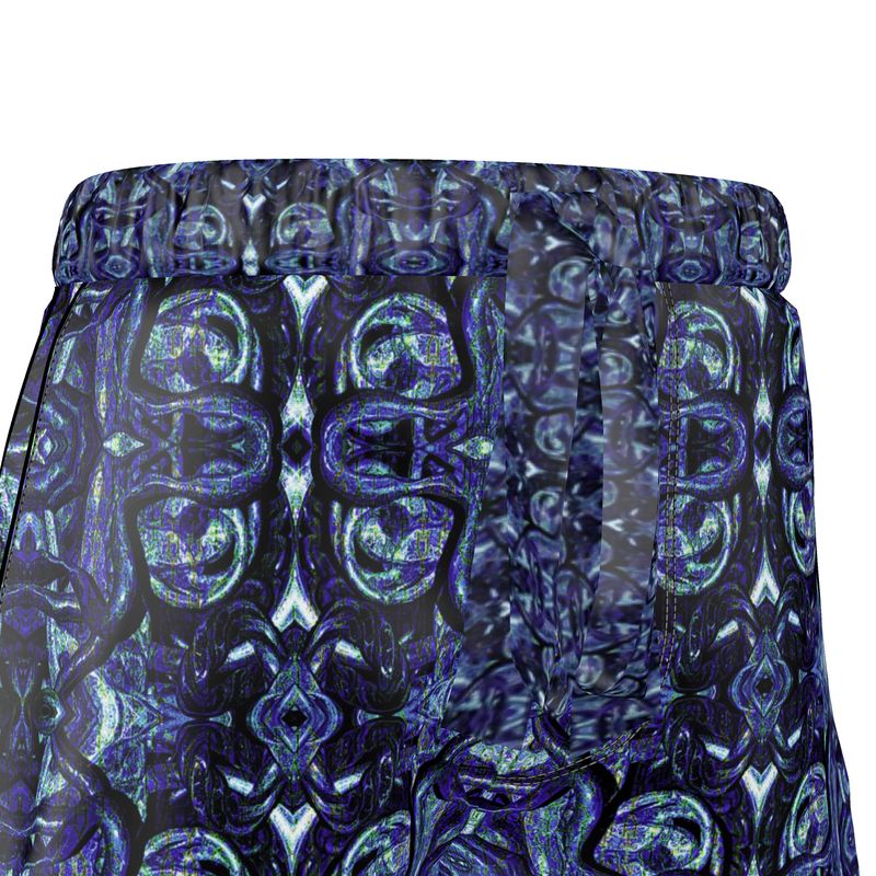 Luxury Pajama Shorts (Her/Muliebris)(Pure Candy Blue Logo@Alchemic) RJSTHs2025 RJS