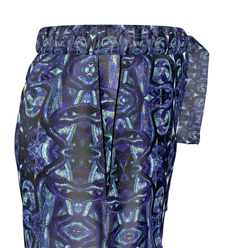 Luxury Pajama Shorts (Her/Muliebris)(Pure Candy Blue Logo@Alchemic) RJSTHs2025 RJS