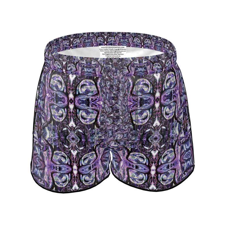 Luxury Pajama Shorts (Her/Muliebris)(Pure Candy Purple Logo@Alchemic) RJSTHs2025 RJS
