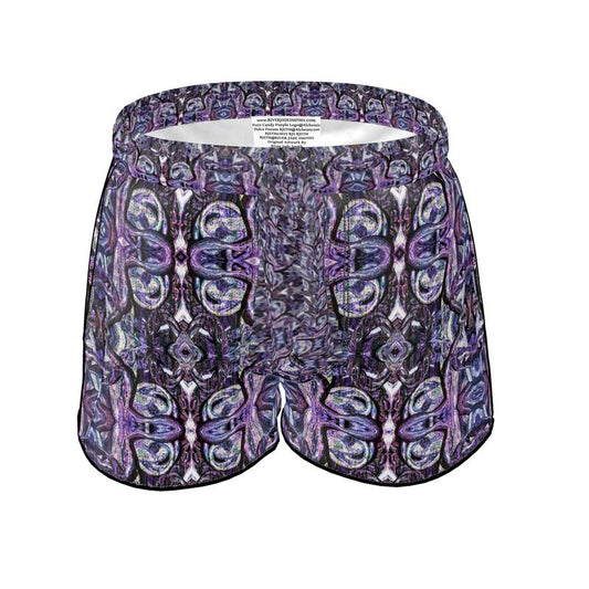 Luxury Pajama Shorts (Her/Muliebris)(Pure Candy Purple Logo@Alchemic) RJSTHs2025 RJS
