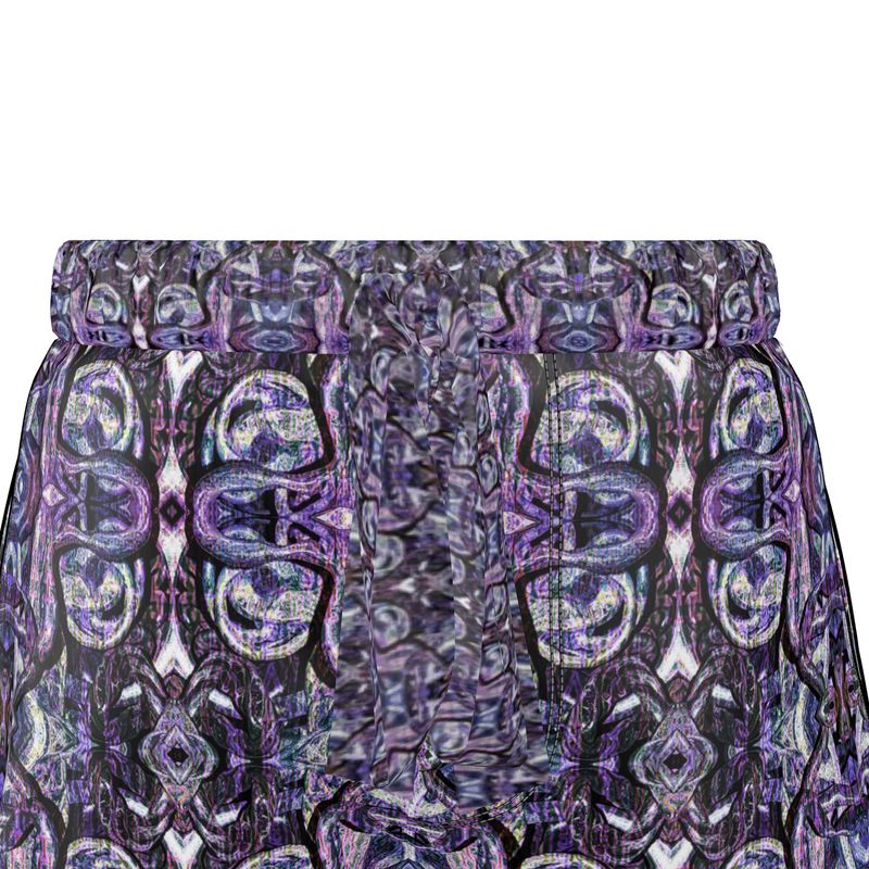 Luxury Pajama Shorts (Her/Muliebris)(Pure Candy Purple Logo@Alchemic) RJSTHs2025 RJS