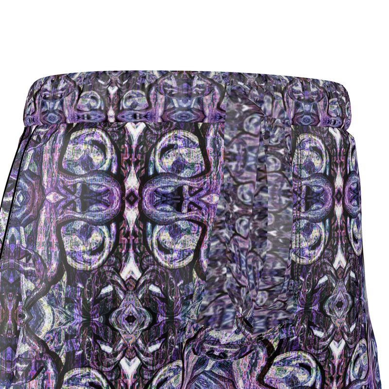 Luxury Pajama Shorts (Her/Muliebris)(Pure Candy Purple Logo@Alchemic) RJSTHs2025 RJS