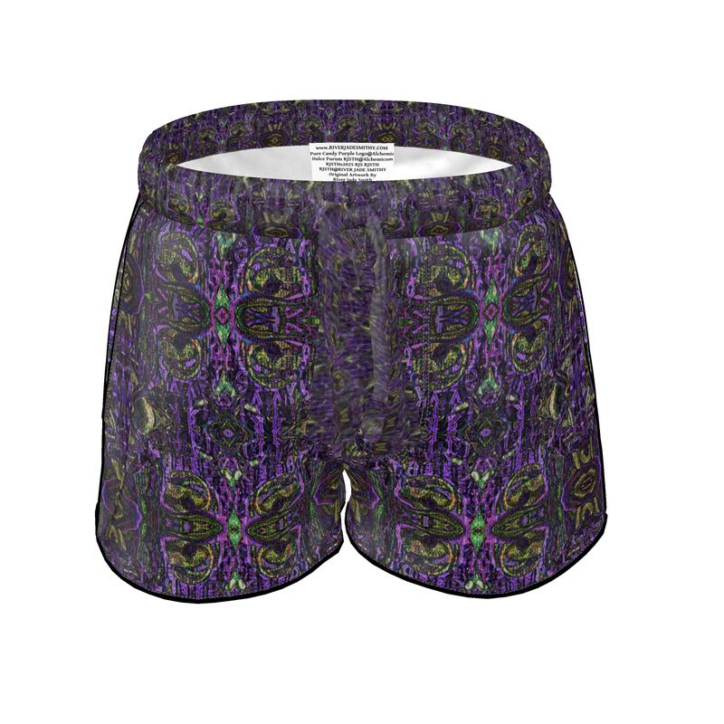 Luxury Pajama Shorts (Her/Muliebris)(Pure Candy Purple Logo@Alchemic) RJSTHs2025 RJS