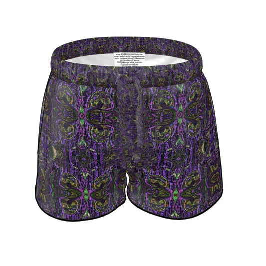 Luxury Pajama Shorts (Her/Muliebris)(Pure Candy Purple Logo@Alchemic) RJSTHs2025 RJS