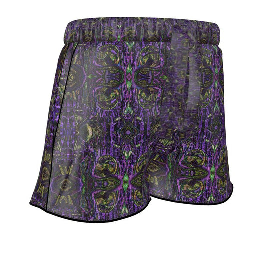 Luxury Pajama Shorts (Her/Muliebris)(Pure Candy Purple Logo@Alchemic) RJSTHs2025 RJS