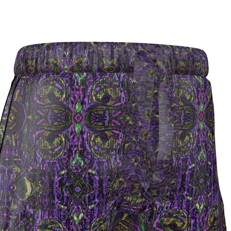 Luxury Pajama Shorts (Her/Muliebris)(Pure Candy Purple Logo@Alchemic) RJSTHs2025 RJS