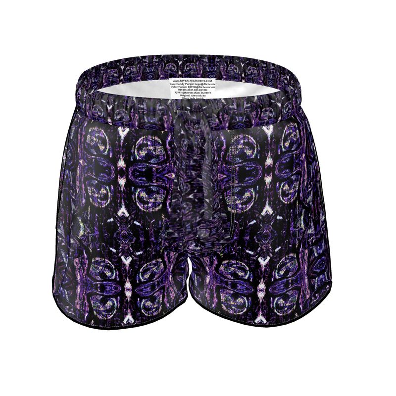 Luxury Pajama Shorts (Her/Muliebris)(Pure Candy Purple Logo@Alchemic) RJSTHs2025 RJS