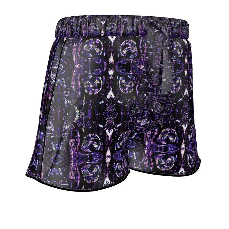 Luxury Pajama Shorts (Her/Muliebris)(Pure Candy Purple Logo@Alchemic) RJSTHs2025 RJS