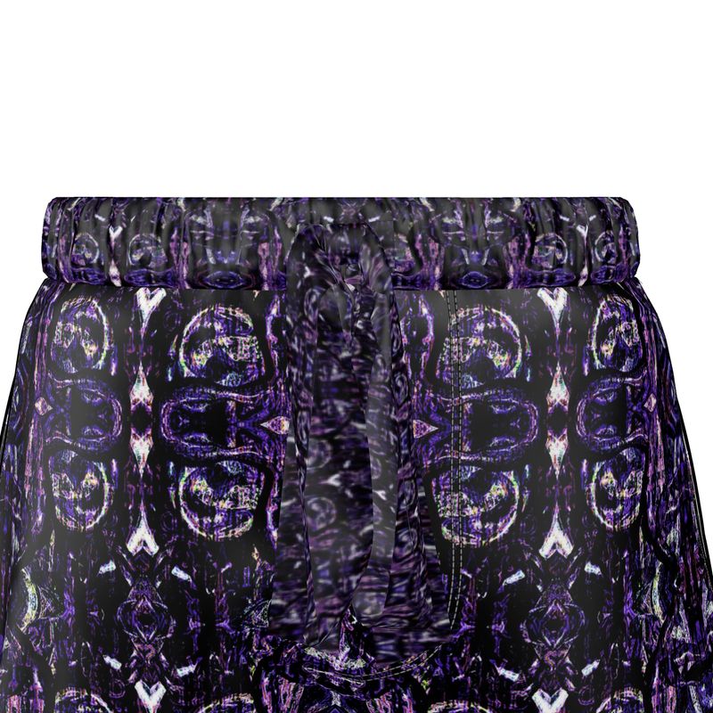Luxury Pajama Shorts (Her/Muliebris)(Pure Candy Purple Logo@Alchemic) RJSTHs2025 RJS