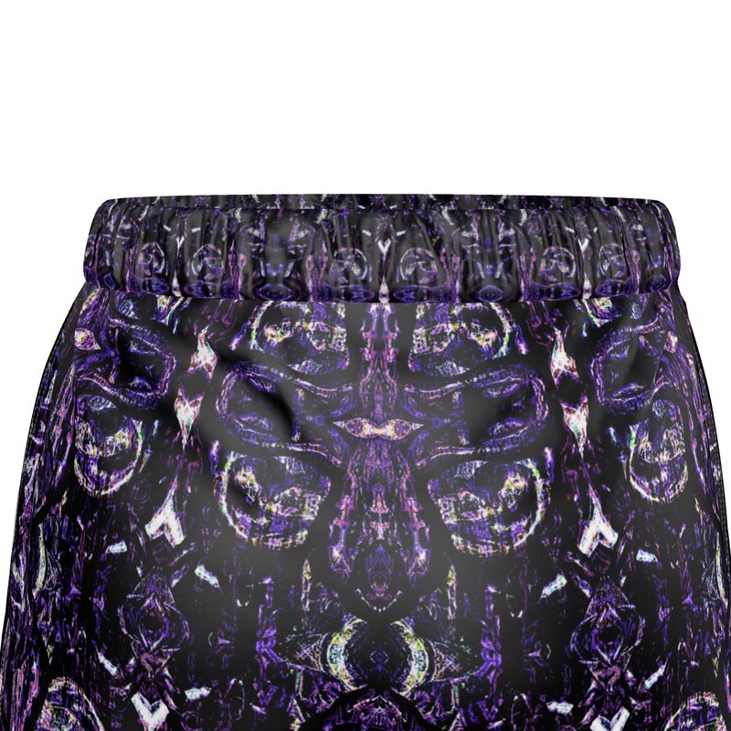 Luxury Pajama Shorts (Her/Muliebris)(Pure Candy Purple Logo@Alchemic) RJSTHs2025 RJS