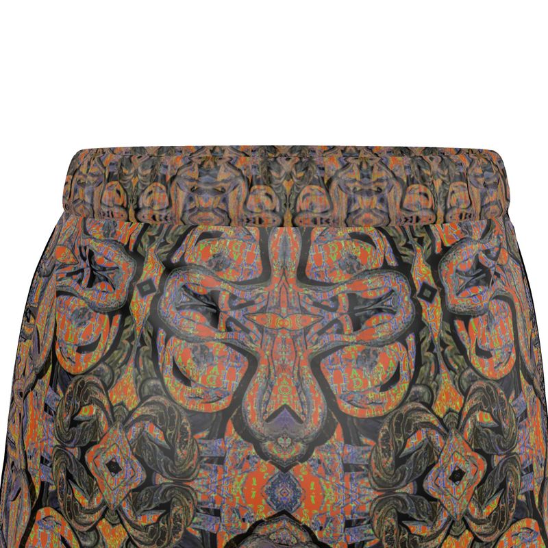 Luxury Pajama Shorts (Her/Muliebris)(Pure Candy Orange Logo@Alchemic) RJSTHs2025 RJS