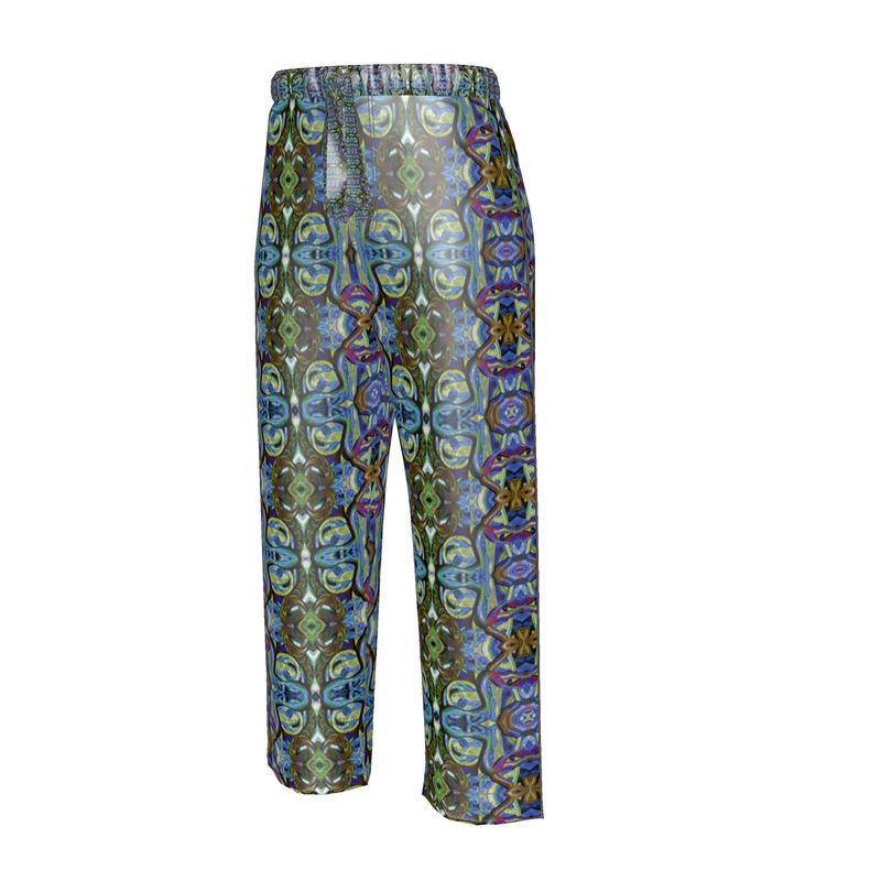 Luxury Pajama Trousers (Her/Muliebris)(Pure Candy Blue Logo@Alchemic) RJSTHs2025 RJS