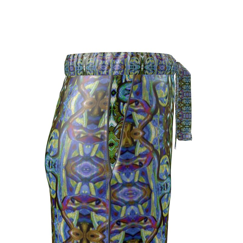 Luxury Pajama Trousers (Her/Muliebris)(Pure Candy Blue Logo@Alchemic) RJSTHs2025 RJS