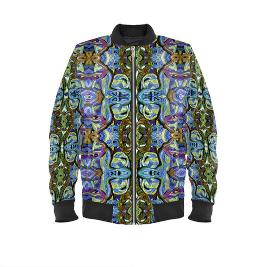 Reversible Silk Bomber Jacket (His/Virilis)(Pure Candy Blue Logo@Alchemic) RJSTHs2025 RJS