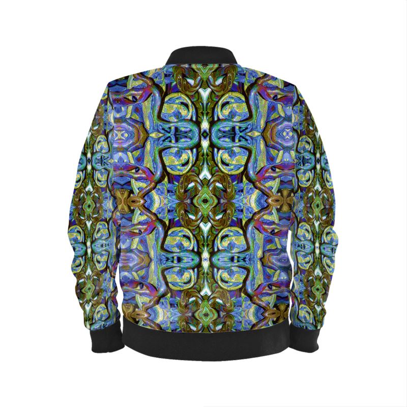 Reversible Silk Bomber Jacket (His/Virilis)(Pure Candy Blue Logo@Alchemic) RJSTHs2025 RJS
