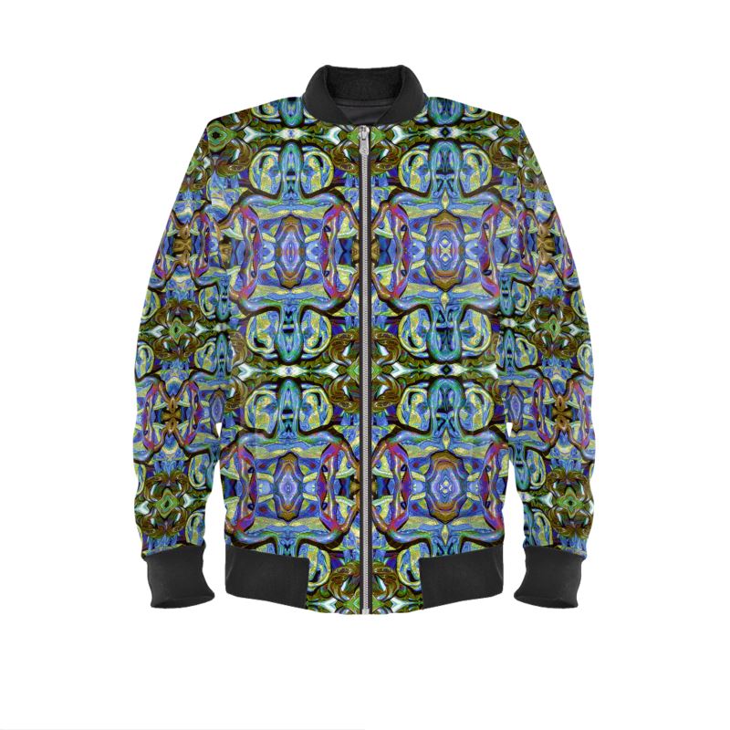Reversible Silk Bomber Jacket (His/Virilis)(Pure Candy Blue Logo@Alchemic) RJSTHs2025 RJS