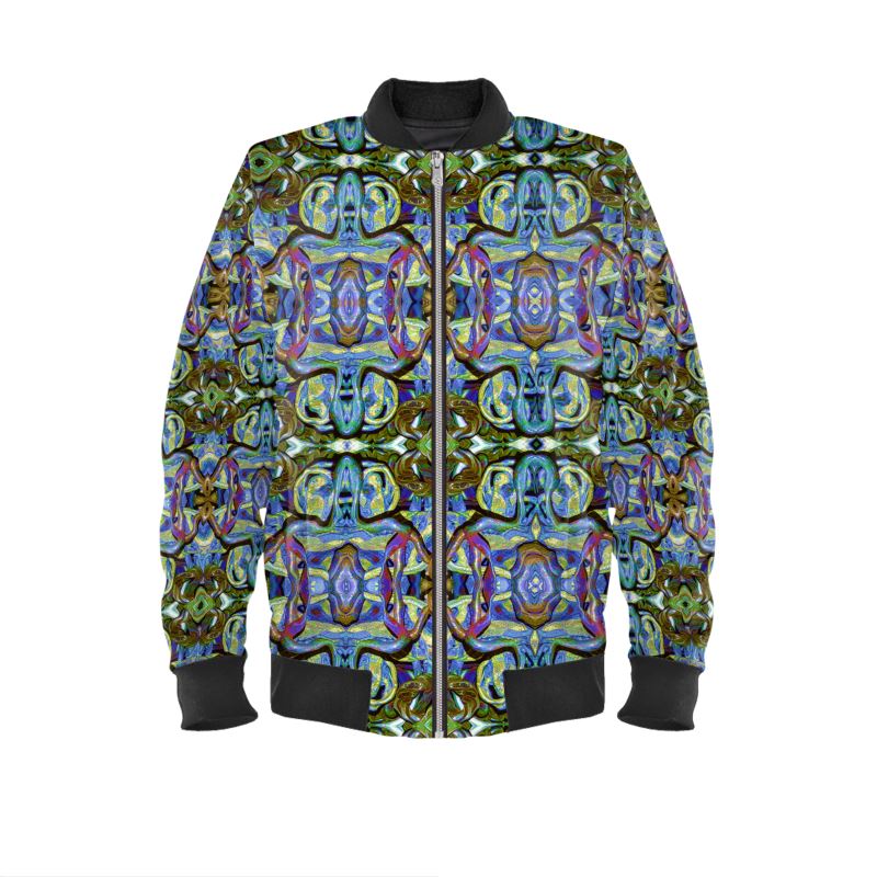 Reversible Silk Bomber Jacket (His/Virilis)(Pure Candy Blue Logo@Alchemic) RJSTHs2025 RJS