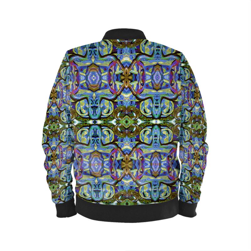 Reversible Silk Bomber Jacket (His/Virilis)(Pure Candy Blue Logo@Alchemic) RJSTHs2025 RJS