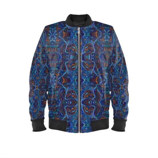 Reversible Silk Bomber Jacket (His/Virilis)(Pure Candy Blue Logo@Alchemic) RJSTHs2025 RJS