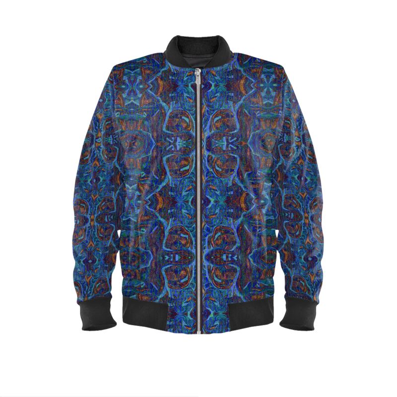 Reversible Silk Bomber Jacket (His/Virilis)(Pure Candy Blue Logo@Alchemic) RJSTHs2025 RJS