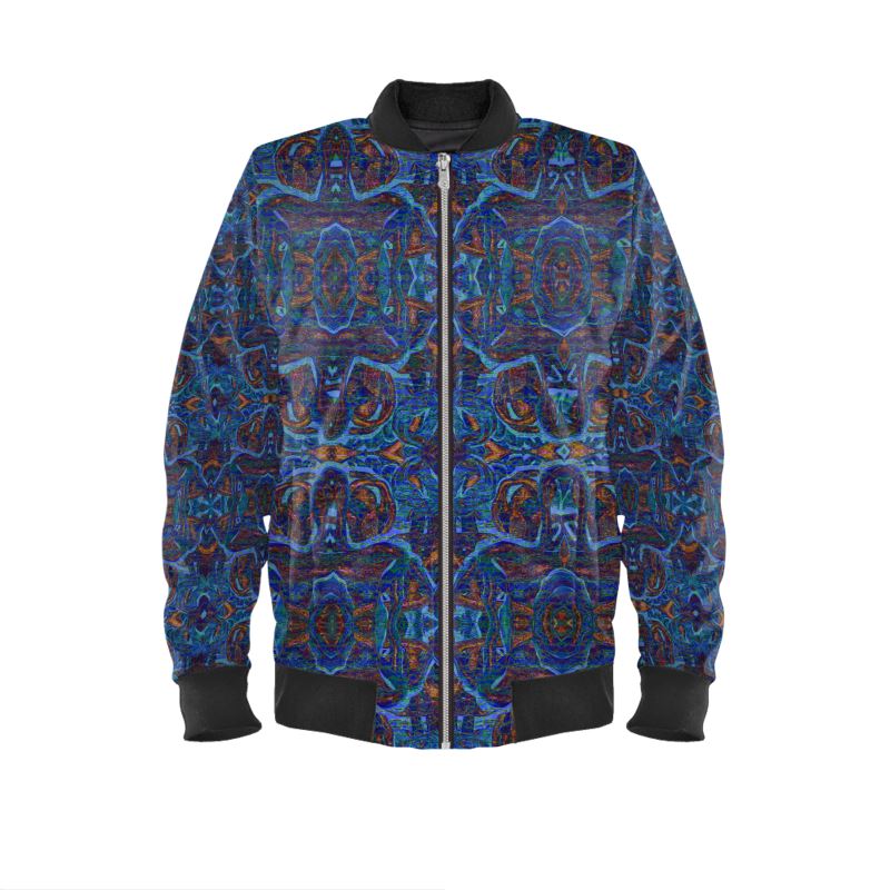 Reversible Silk Bomber Jacket (His/Virilis)(Pure Candy Blue Logo@Alchemic) RJSTHs2025 RJS