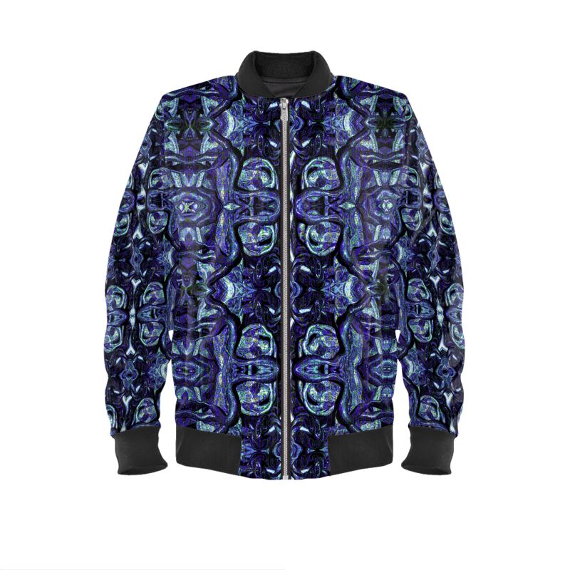 Reversible Silk Bomber Jacket (His/Virilis)(Pure Candy Blue Logo@Alchemic) RJSTHs2025 RJS
