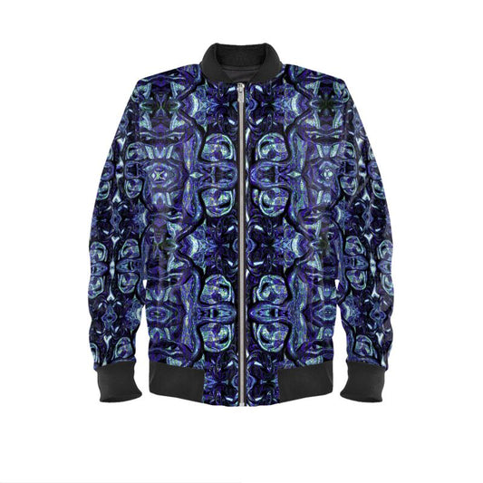 Reversible Silk Bomber Jacket (His/Virilis)(Pure Candy Blue Logo@Alchemic) RJSTHs2025 RJS