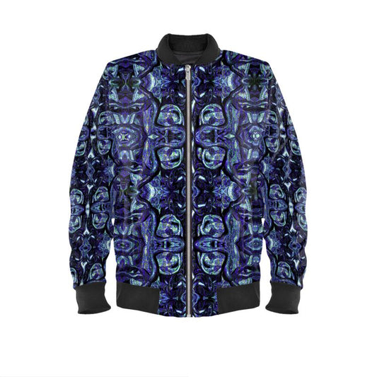 Reversible Silk Bomber Jacket (His/Virilis)(Pure Candy Blue Logo@Alchemic) RJSTHs2025 RJS