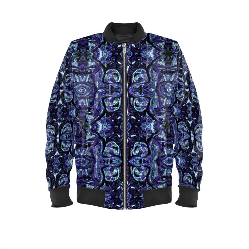 Reversible Silk Bomber Jacket (His/Virilis)(Pure Candy Blue Logo@Alchemic) RJSTHs2025 RJS