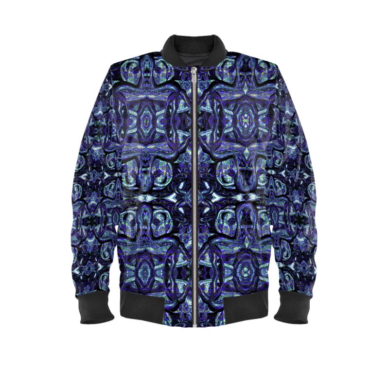 Reversible Silk Bomber Jacket (His/Virilis)(Pure Candy Blue Logo@Alchemic) RJSTHs2025 RJS