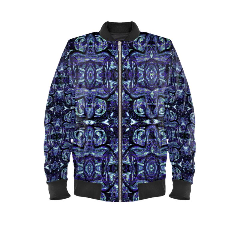 Reversible Silk Bomber Jacket (His/Virilis)(Pure Candy Blue Logo@Alchemic) RJSTHs2025 RJS