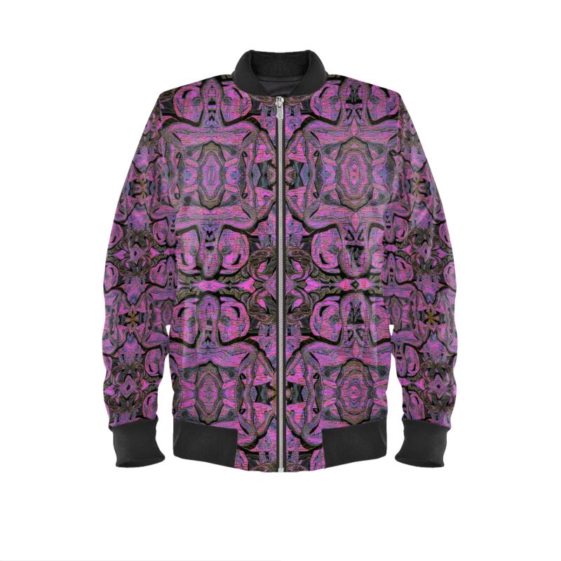 Reversible Silk Bomber Jacket (His/Virilis)(Pure Candy Pink Logo@Alchemic) RJSTHs2025 RJS