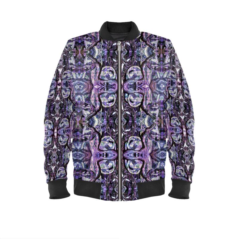 Reversible Silk Bomber Jacket (His/Virilis)(Pure Candy Purple Logo@Alchemic) RJSTHs2025 RJS