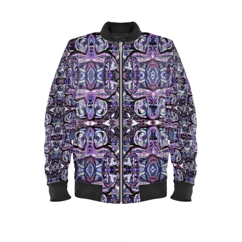 Reversible Silk Bomber Jacket (His/Virilis)(Pure Candy Purple Logo@Alchemic) RJSTHs2025 RJS