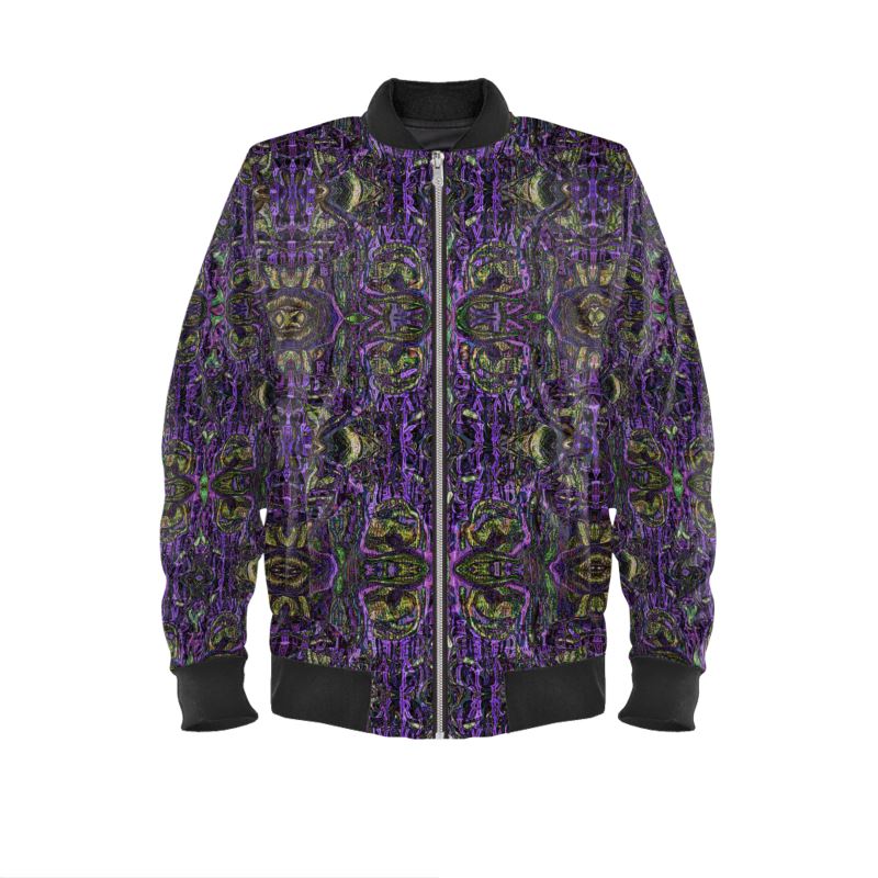 Reversible Silk Bomber Jacket (His/Virilis)(Pure Candy Purple Logo@Alchemic) RJSTHs2025 RJS