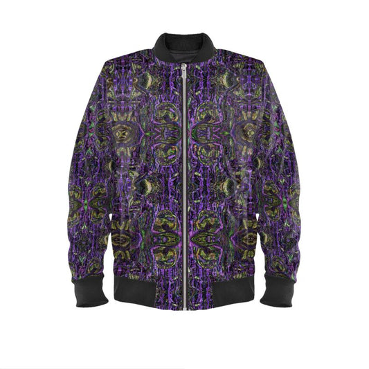 Reversible Silk Bomber Jacket (His/Virilis)(Pure Candy Purple Logo@Alchemic) RJSTHs2025 RJS