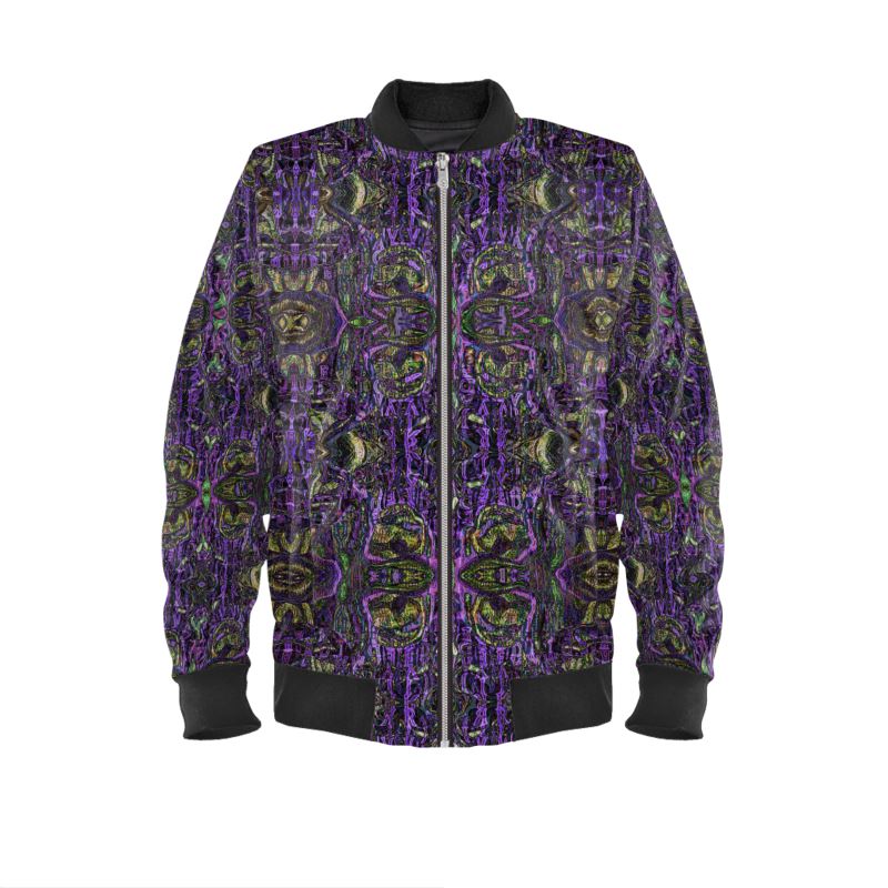 Reversible Silk Bomber Jacket (His/Virilis)(Pure Candy Purple Logo@Alchemic) RJSTHs2025 RJS