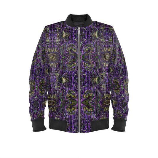 Reversible Silk Bomber Jacket (His/Virilis)(Pure Candy Purple Logo@Alchemic) RJSTHs2025 RJS