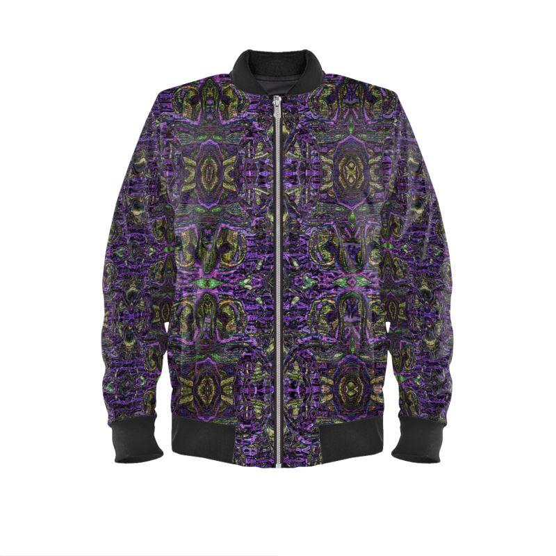 Reversible Silk Bomber Jacket (His/Virilis)(Pure Candy Purple Logo@Alchemic) RJSTHs2025 RJS